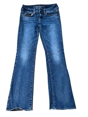 American Eagle Kick Boot Low Rise Stretch Jeans.  Size 4